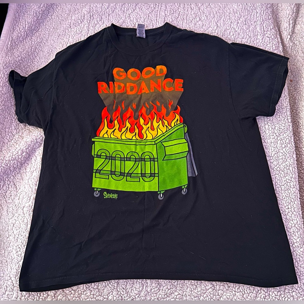 XL Spencer's "Good Riddance 2020" Employee's Tshirt